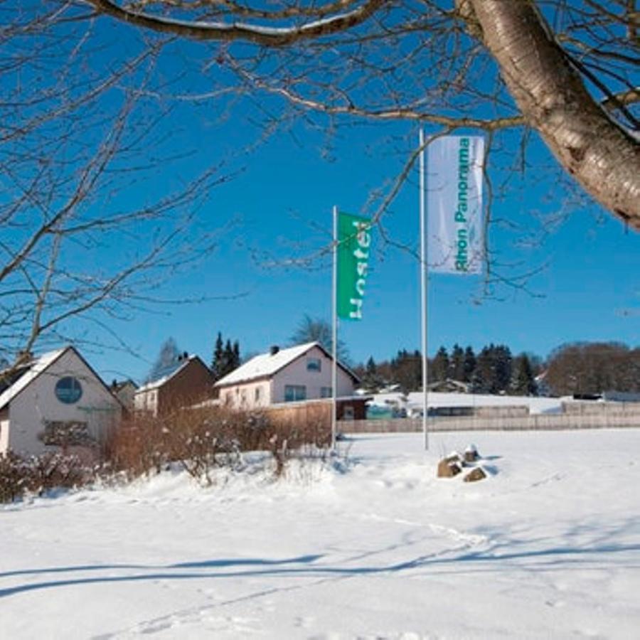 Rhoen Panorama Hostel Poppenhausen Buitenkant foto